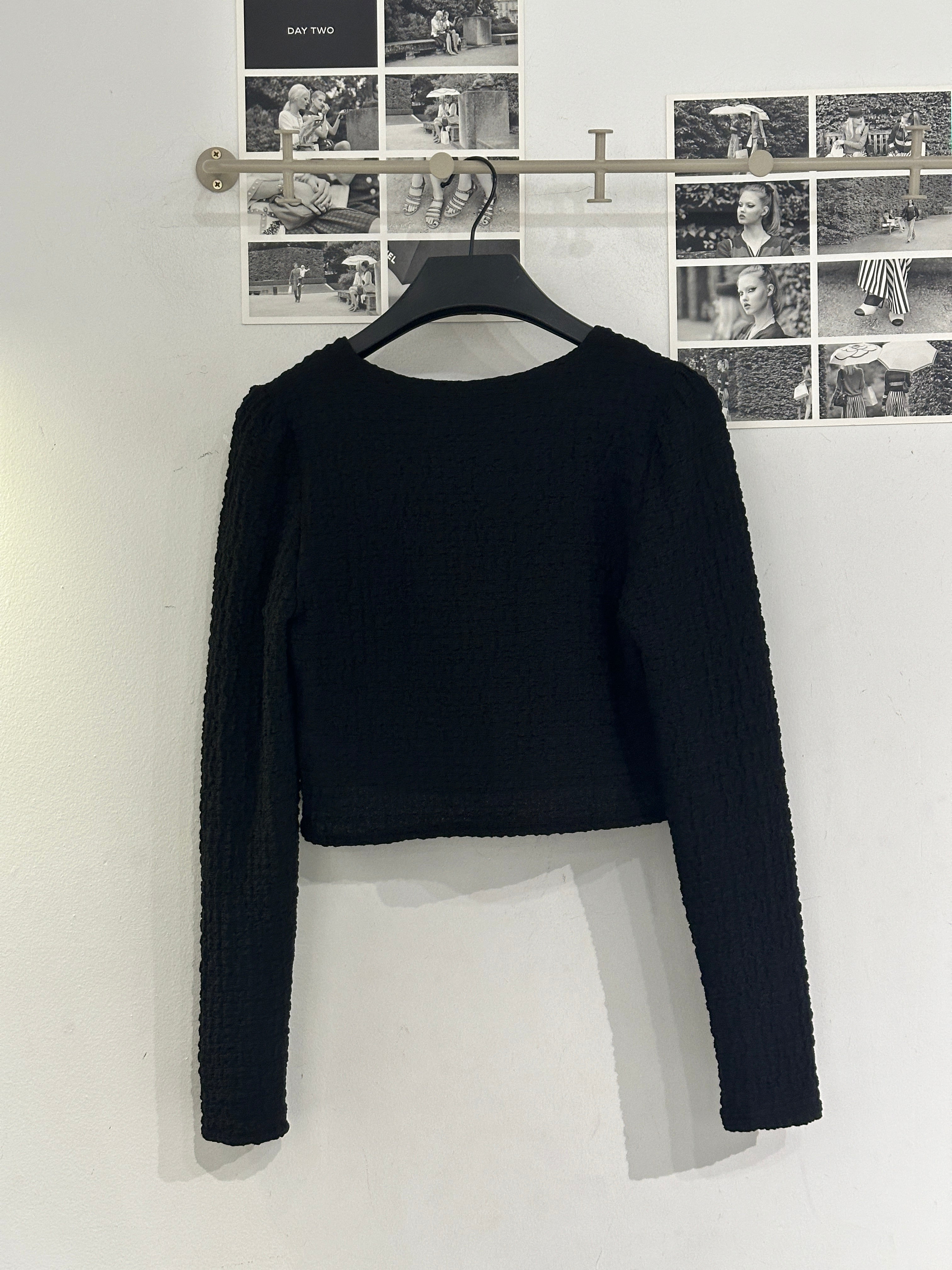 Blackpom Move Crop Cardigan