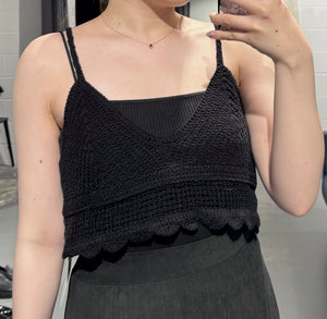 Monki Knit Bra Top