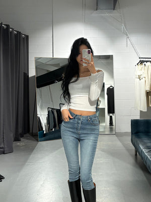 EightPlan Crop Shouler T