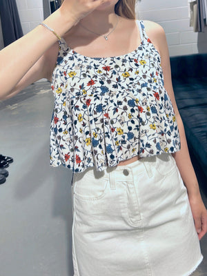 Stitch Floral Cami