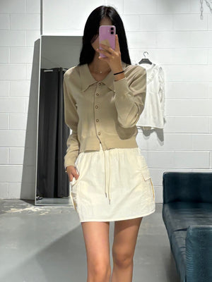 Yuni Nylon Skirt