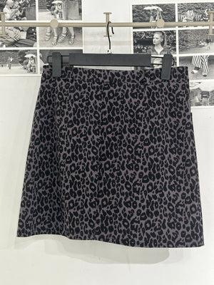 Leopard Slim Skirt