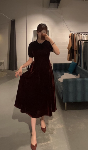 WeLoved Velvet Dress