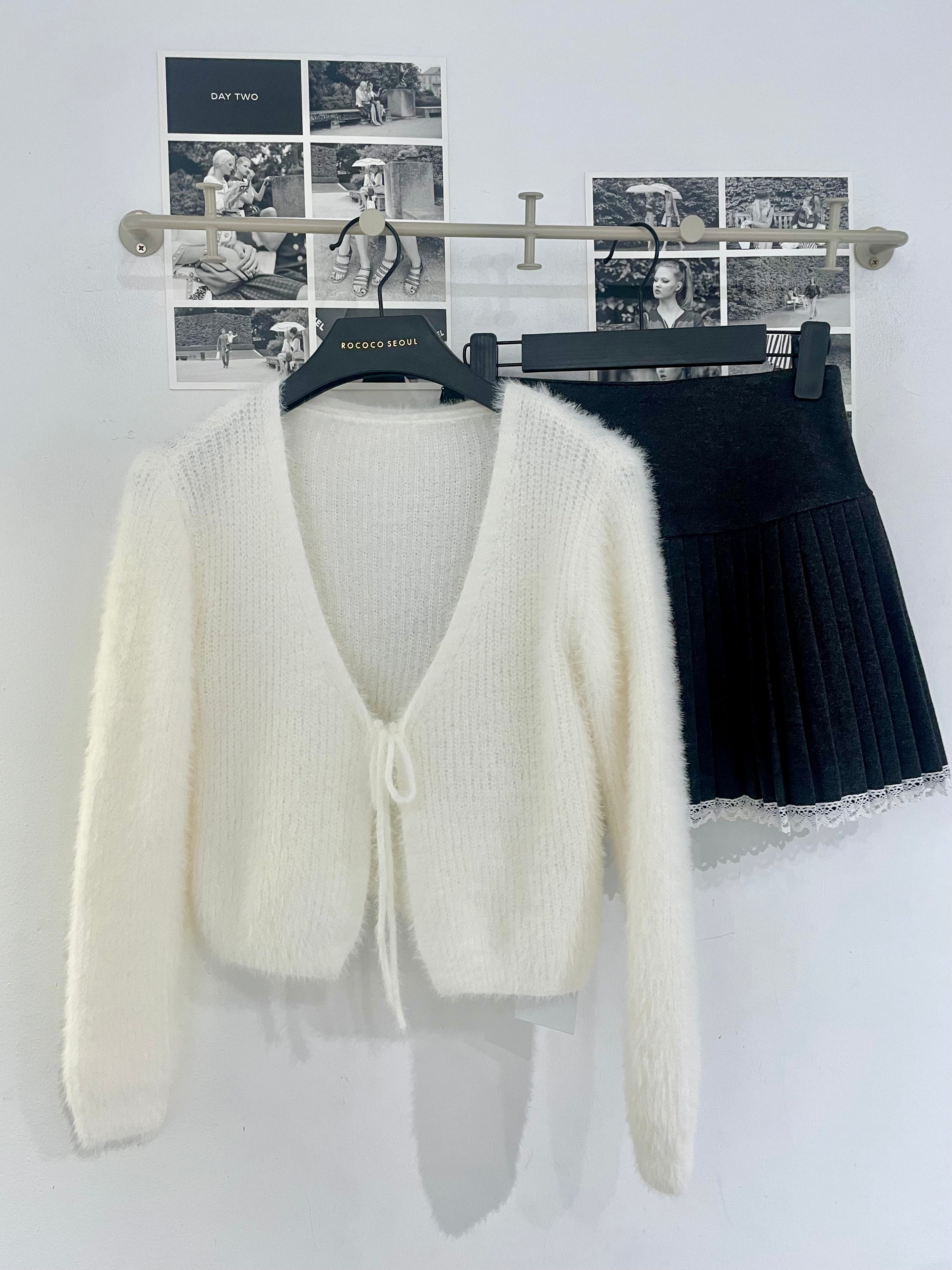 Maru Lace Pleated Skirt