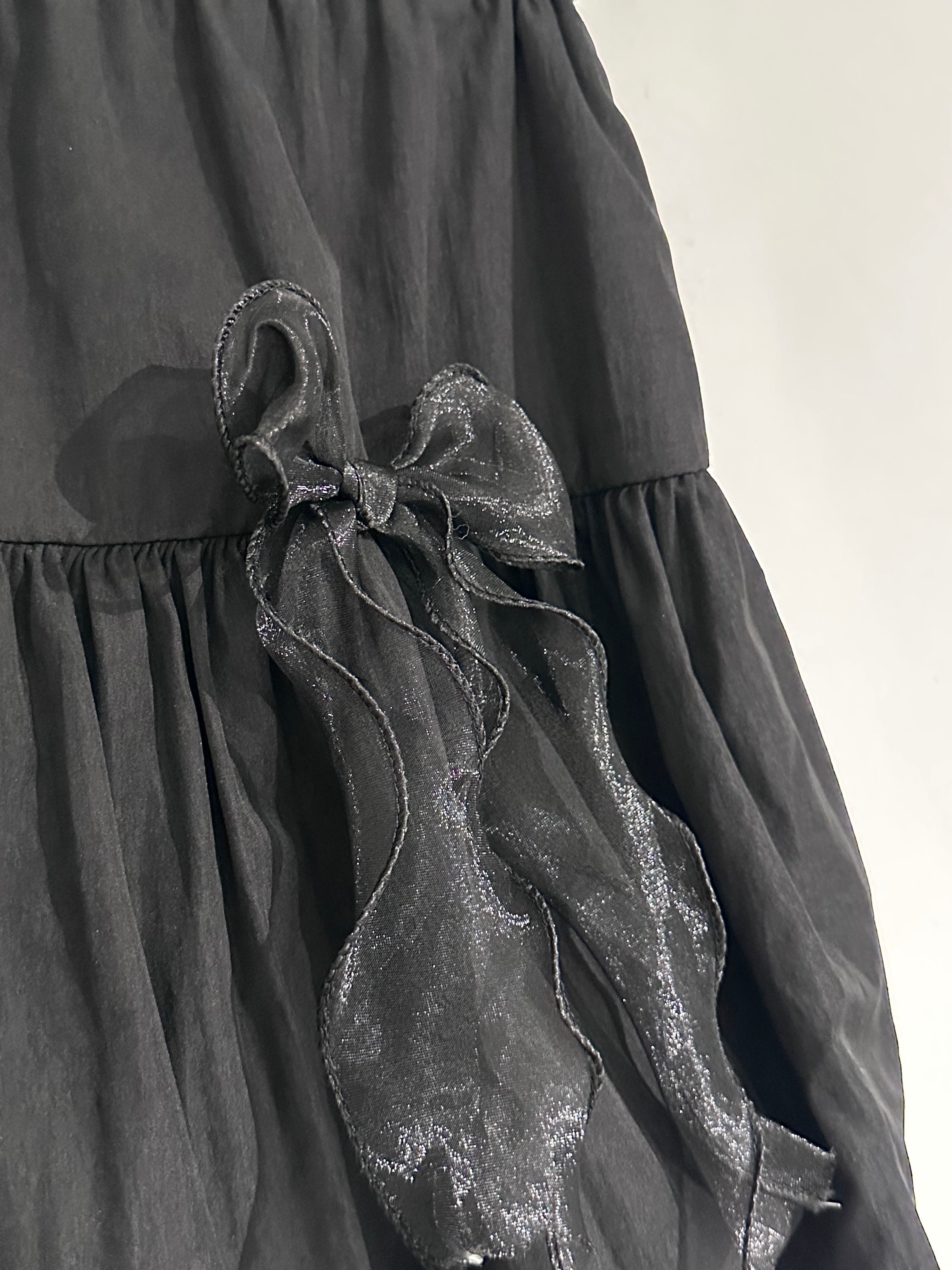 Balloon Chiffon Ribbon Skirt