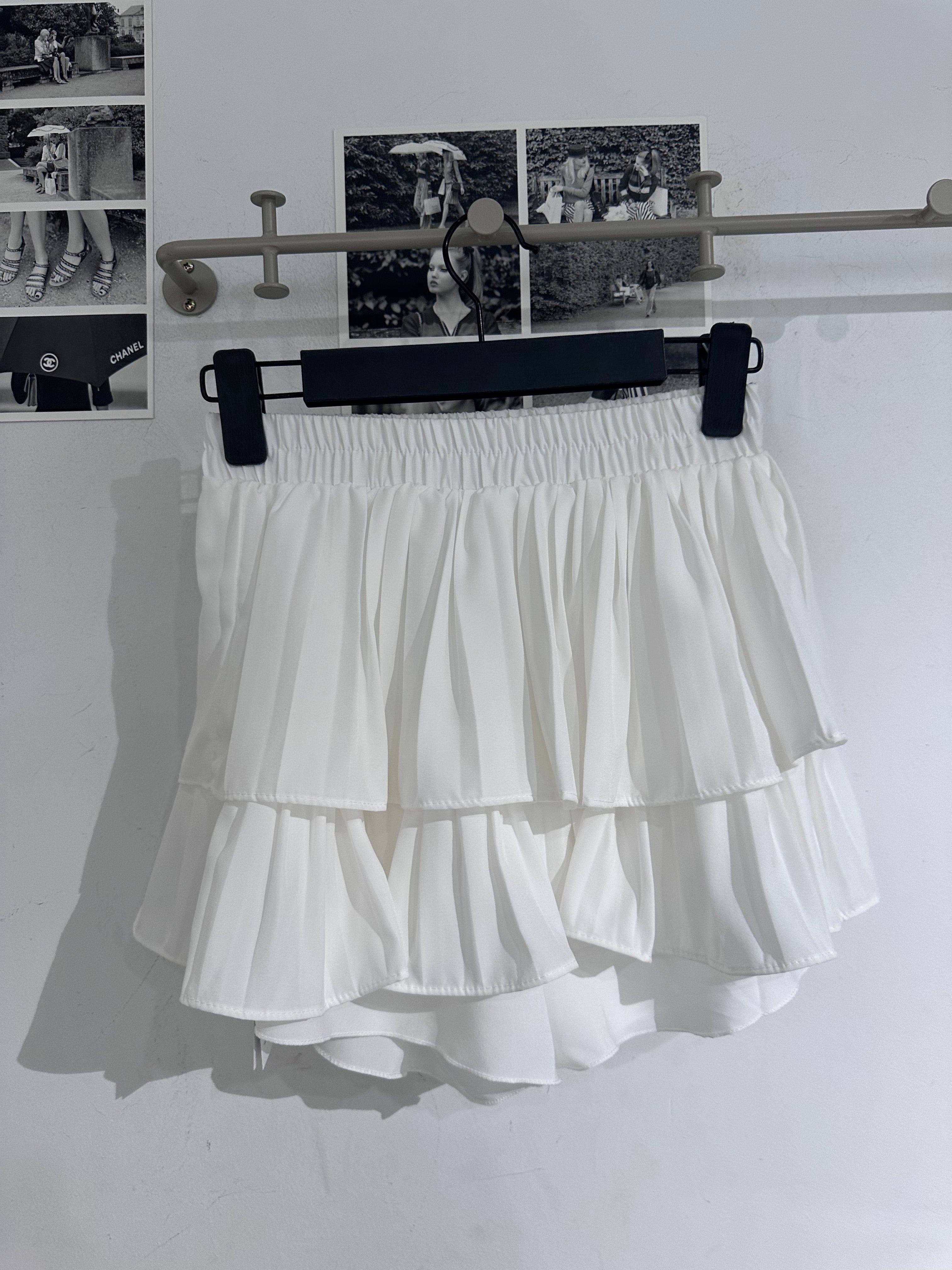 Bebe Micro Pleats Shorts