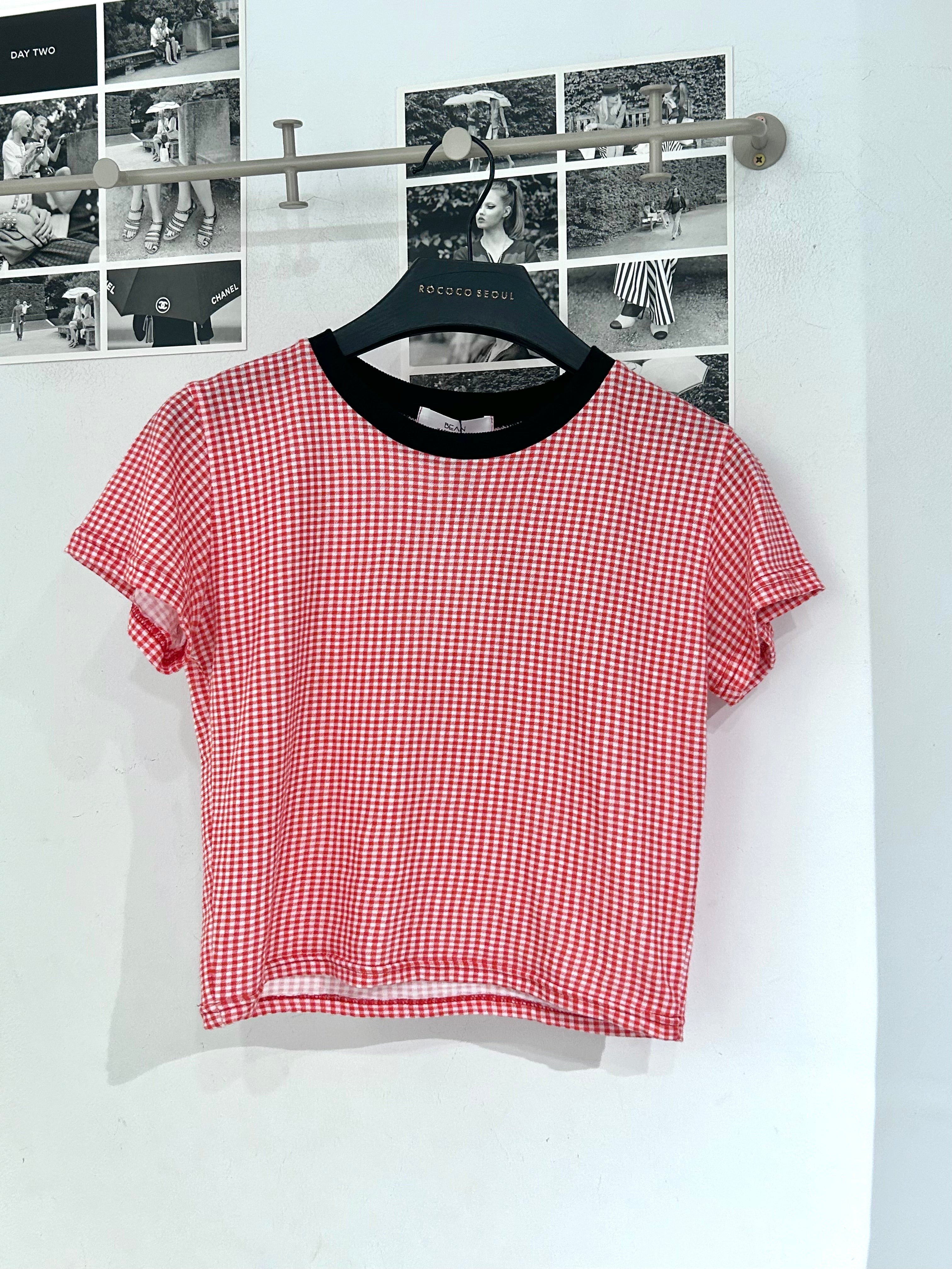 Bean Gingham T