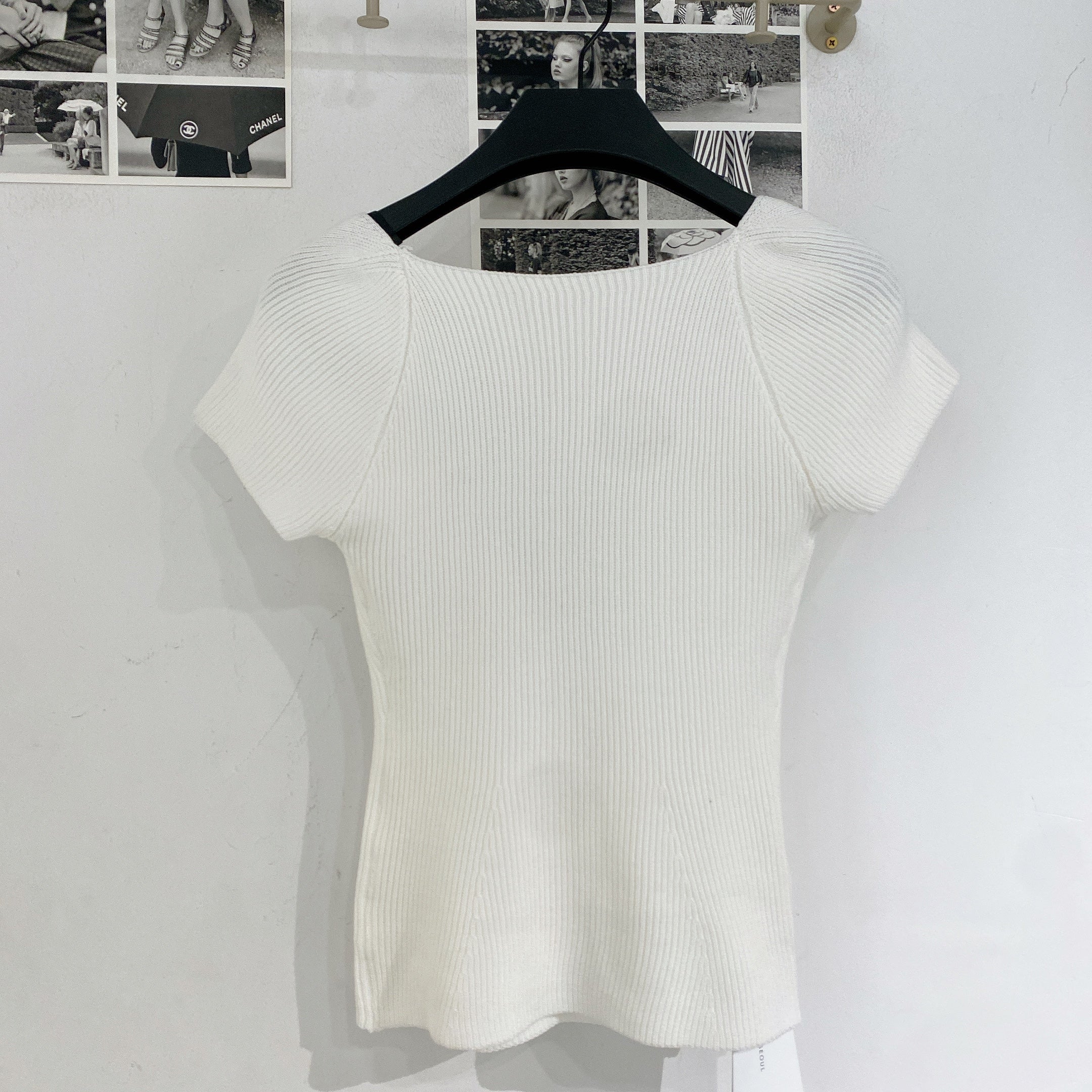 Heart Neck Summer Knit