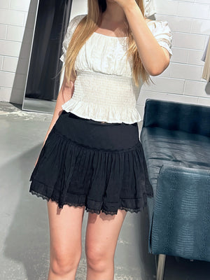 Carrot Lace Skirt