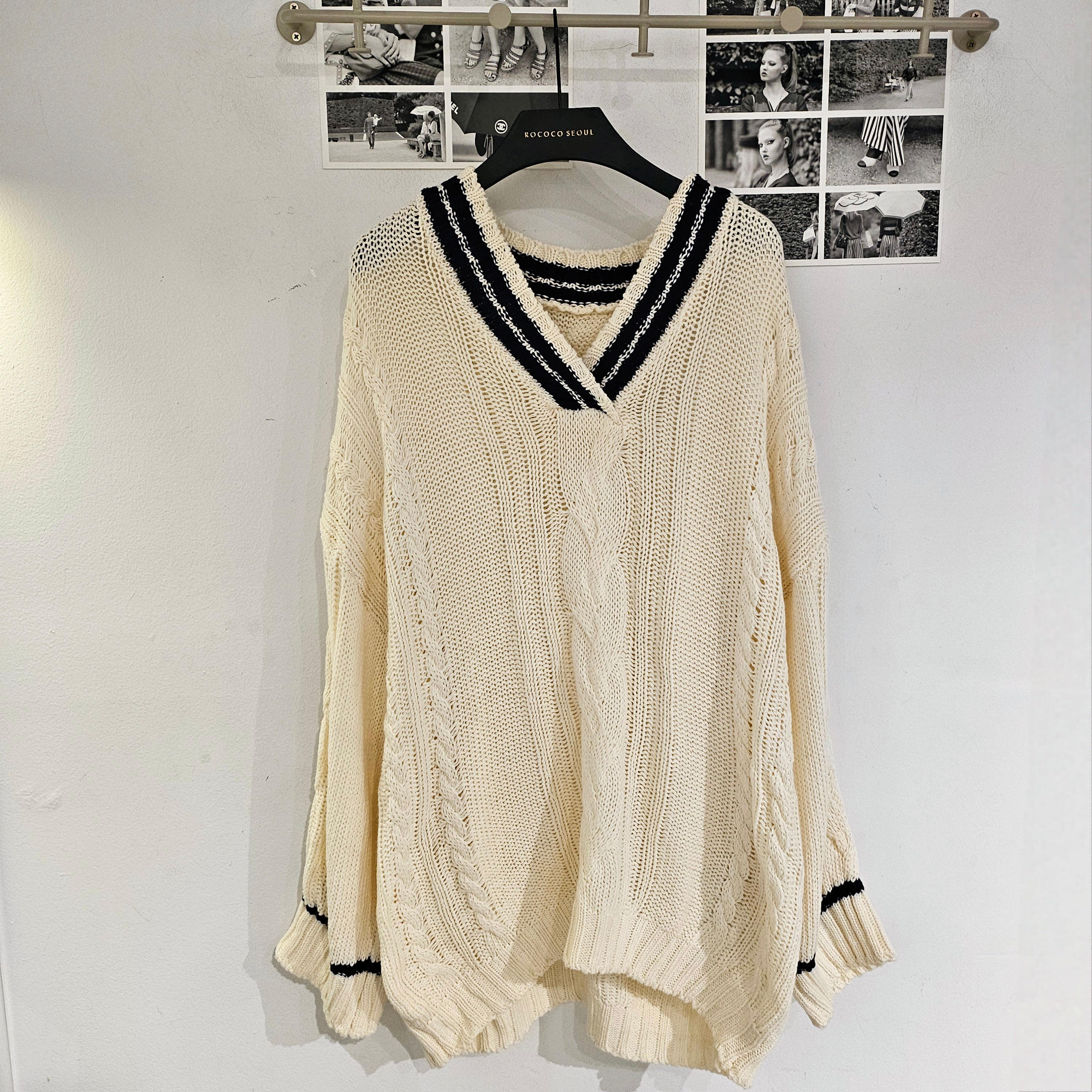 Peach School Knit