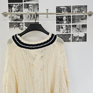 Peach School Knit