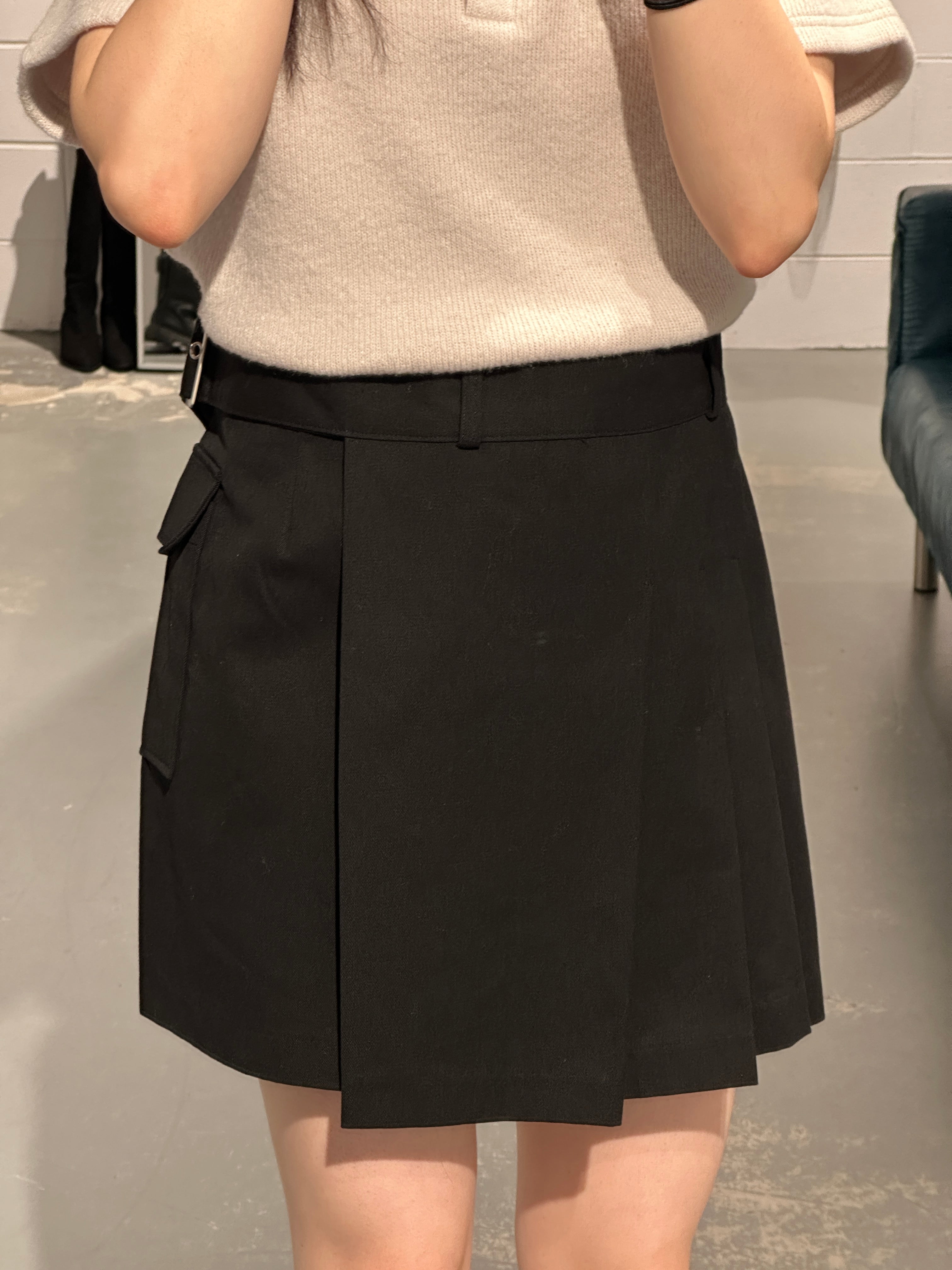 Arvo Wrap Mini Skirt