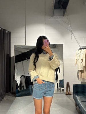 Lucky V Knit