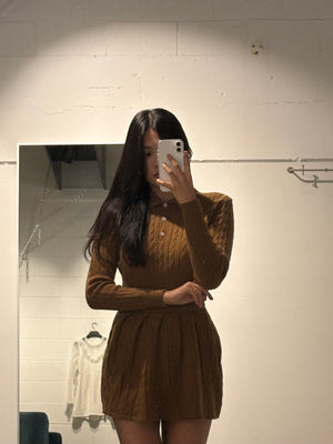 Girls Dail Knit Skirt
