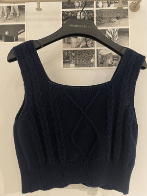 Coco Square Crop Vest