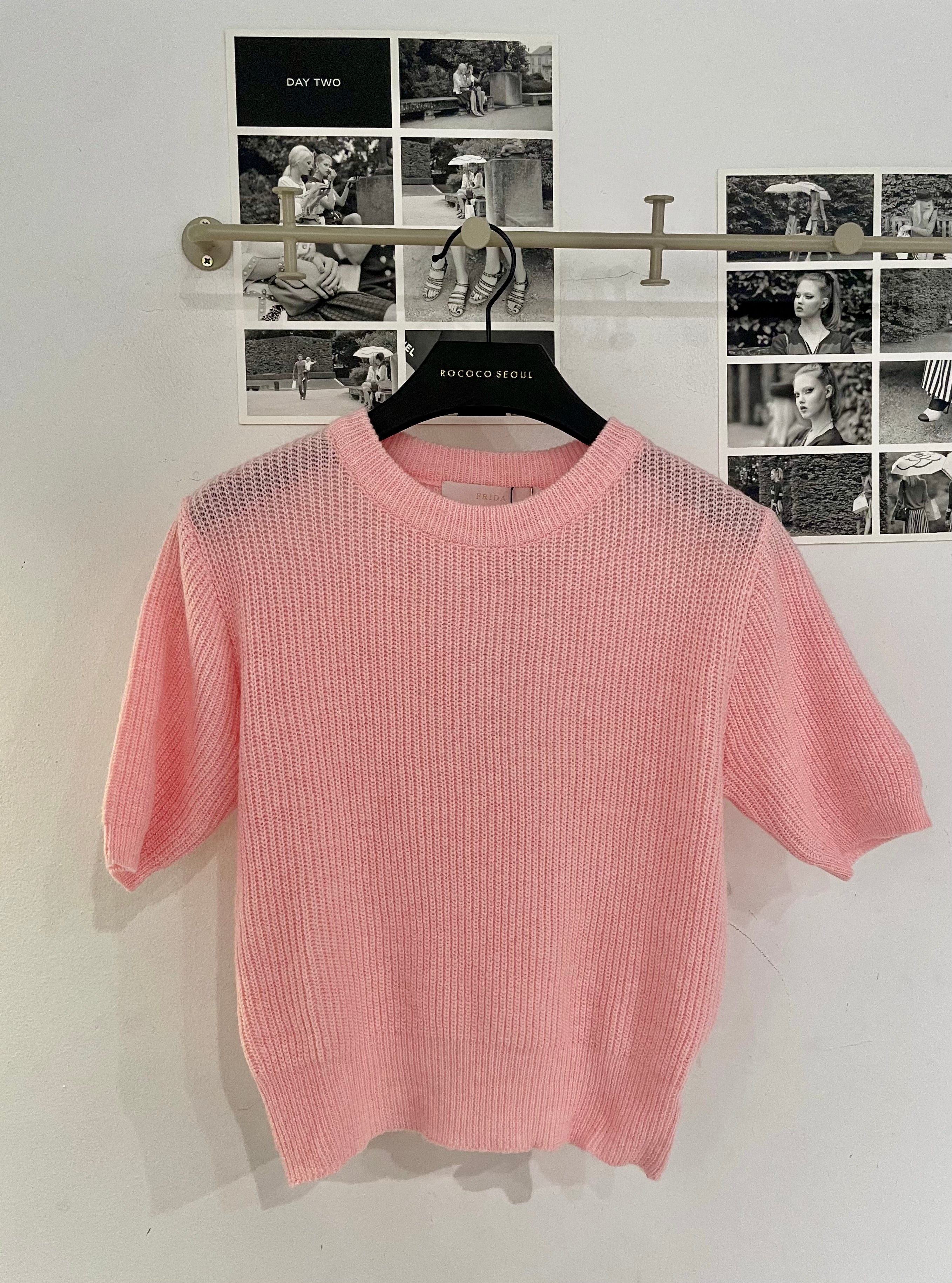 Frida Cashmere Pink Knit