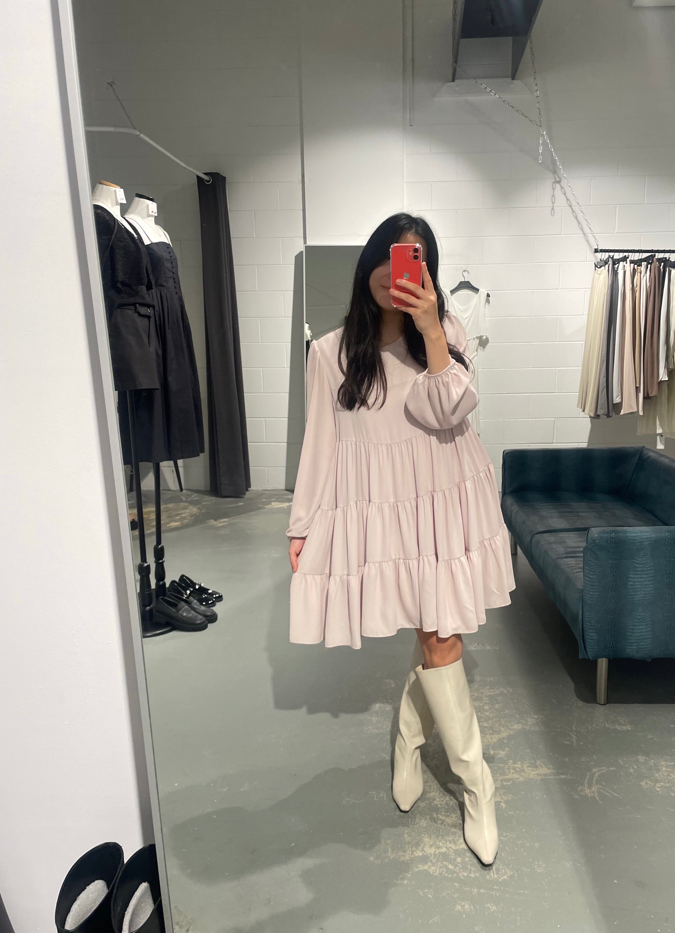 Blackpom Peace Dress