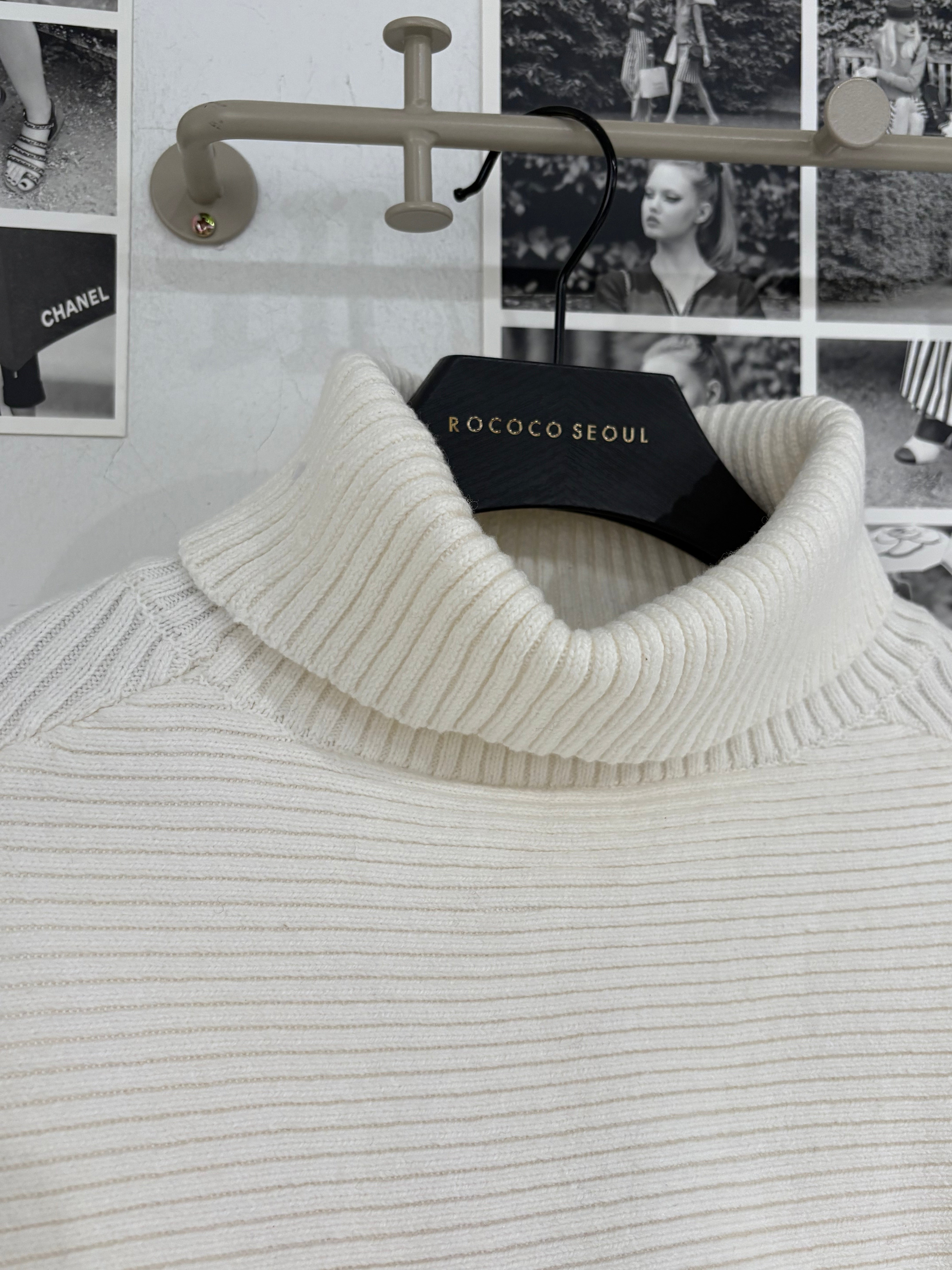 IfYou Wool Turtle Crop Knit