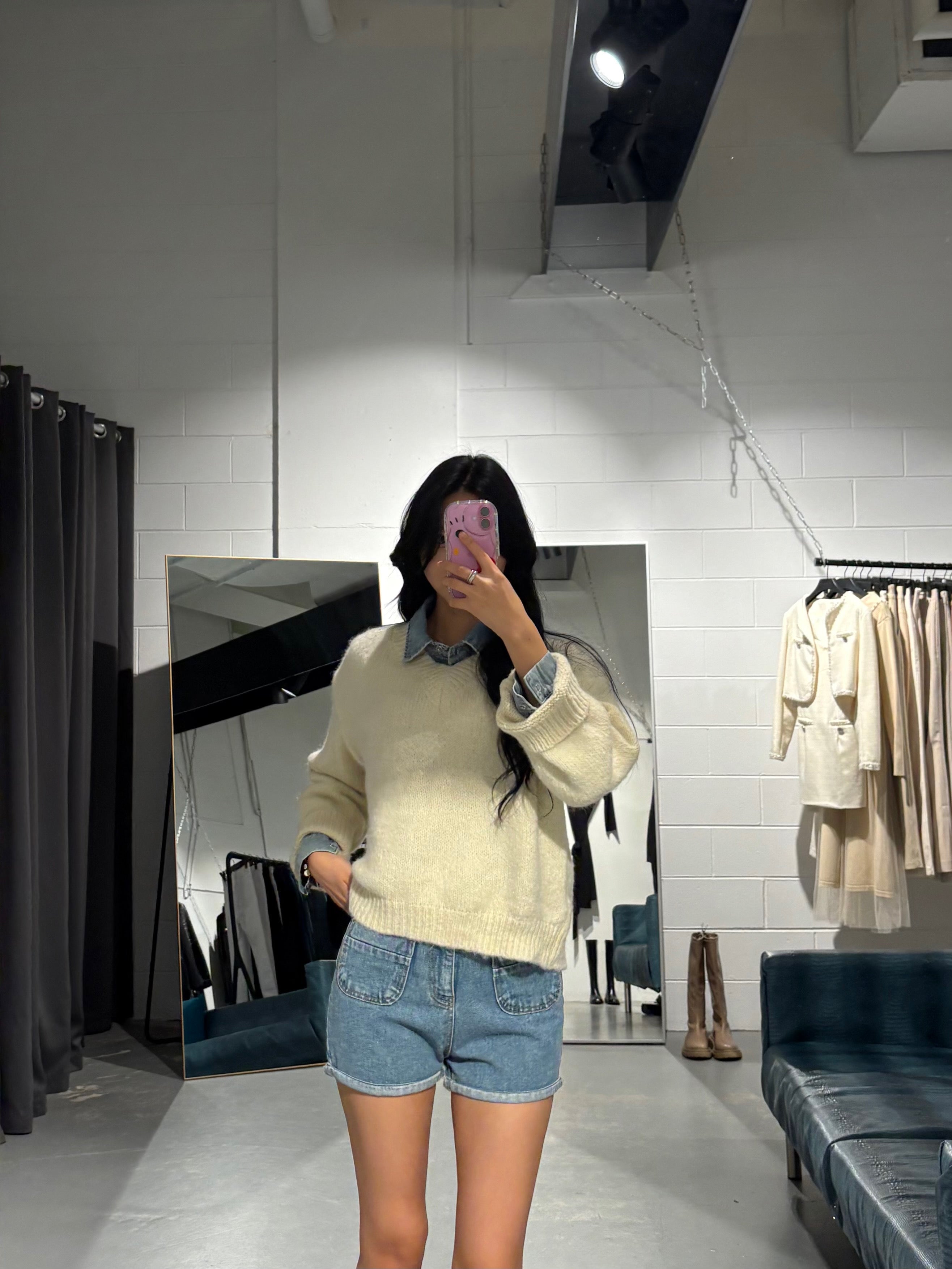 Lucky V Knit
