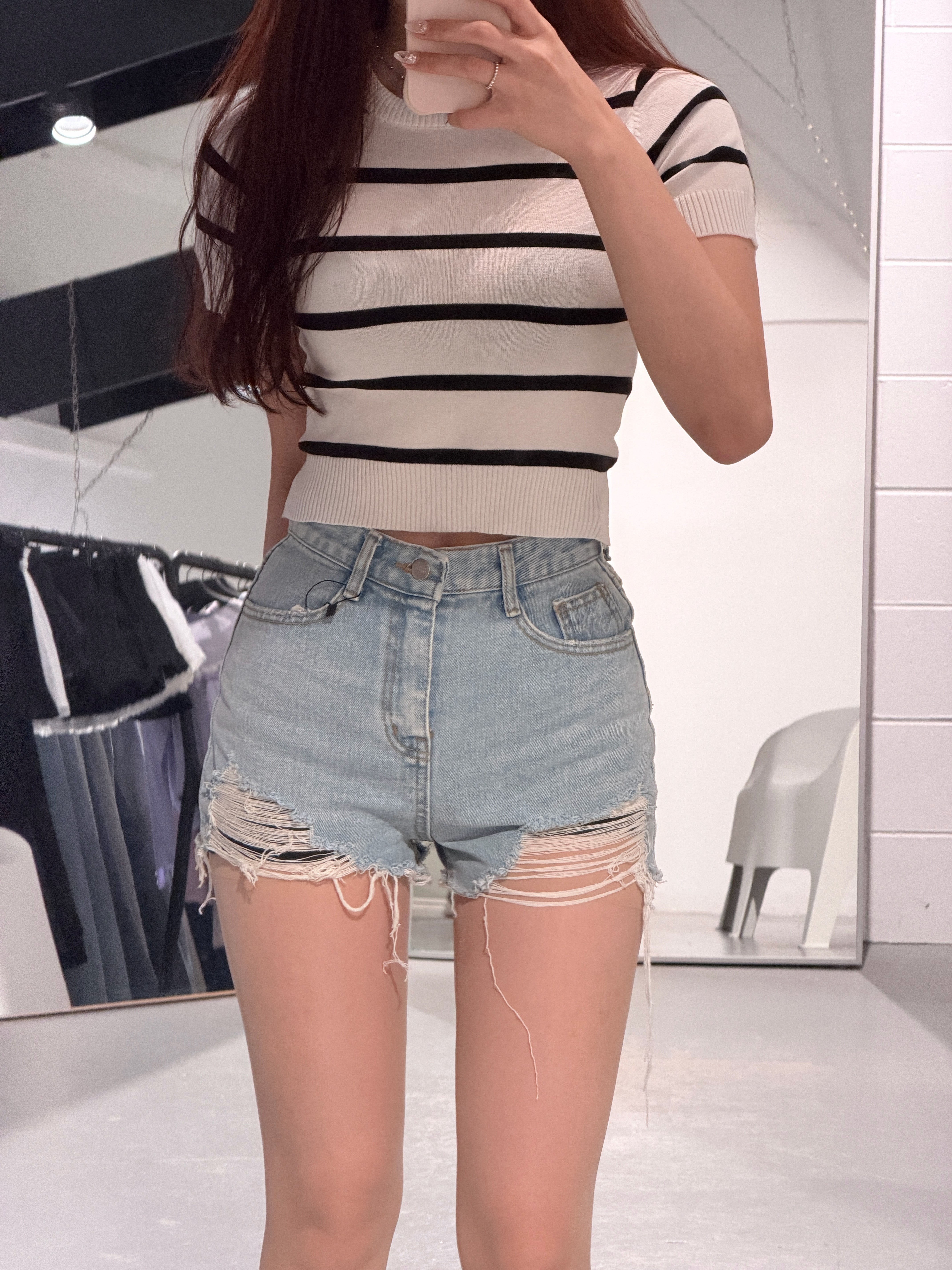 Bebe Stripe Summer Knit