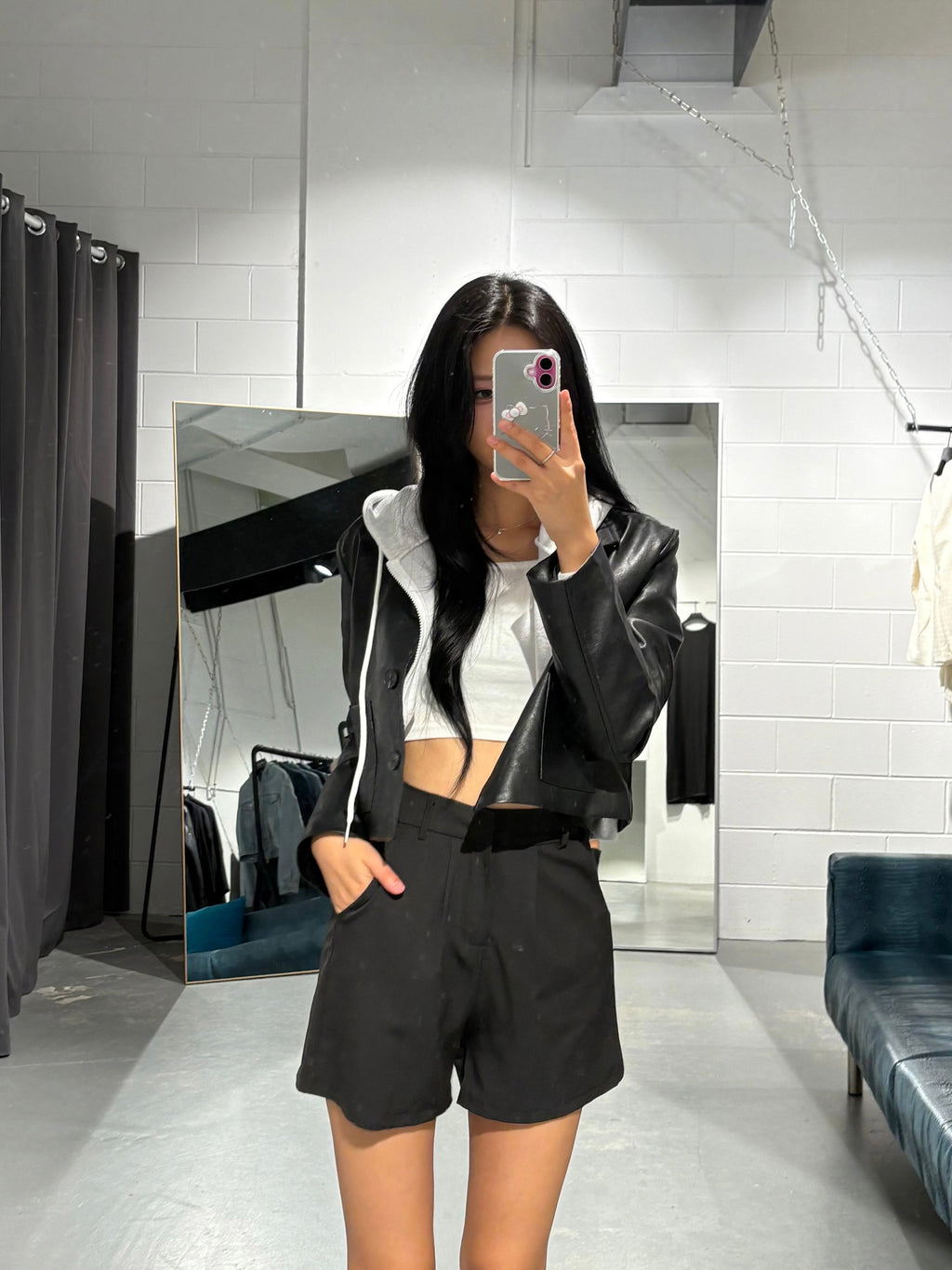 Jully Mobi Faux Leather Jacket