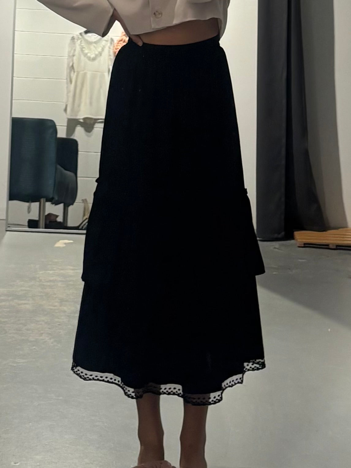 Carrot Clain Long Skirt