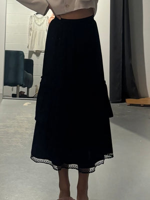 Carrot Clain Long Skirt