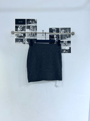 Banding Soft Grey Skirt
