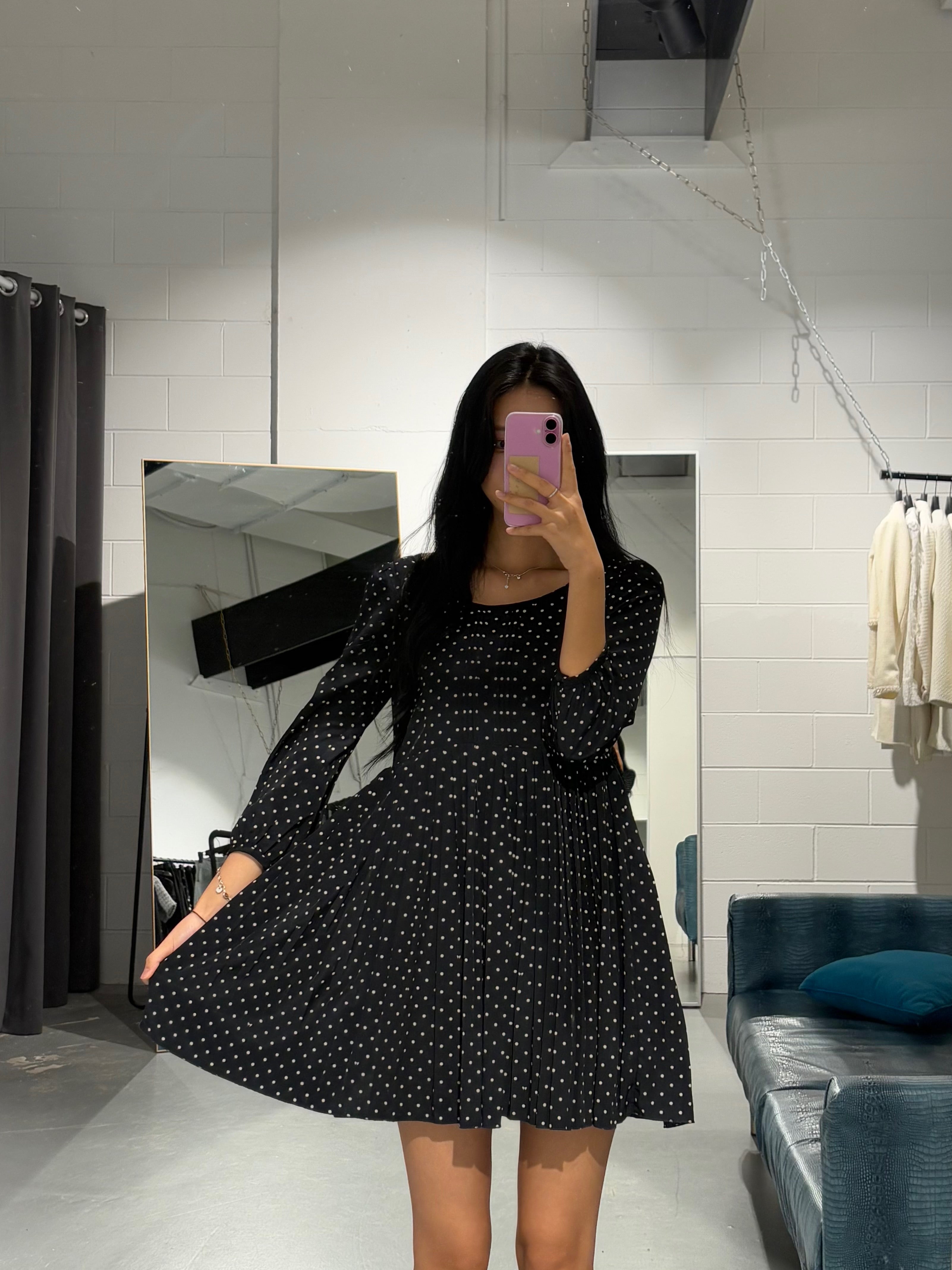 EarthMusic Dot Dress