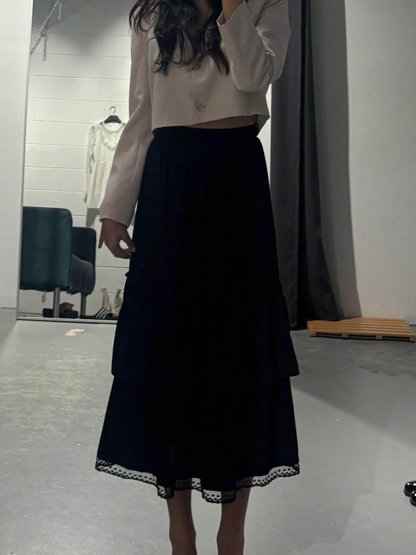 Carrot Clain Long Skirt