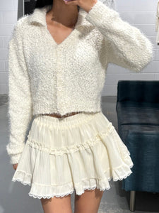 Bebe Poodle Cardigan