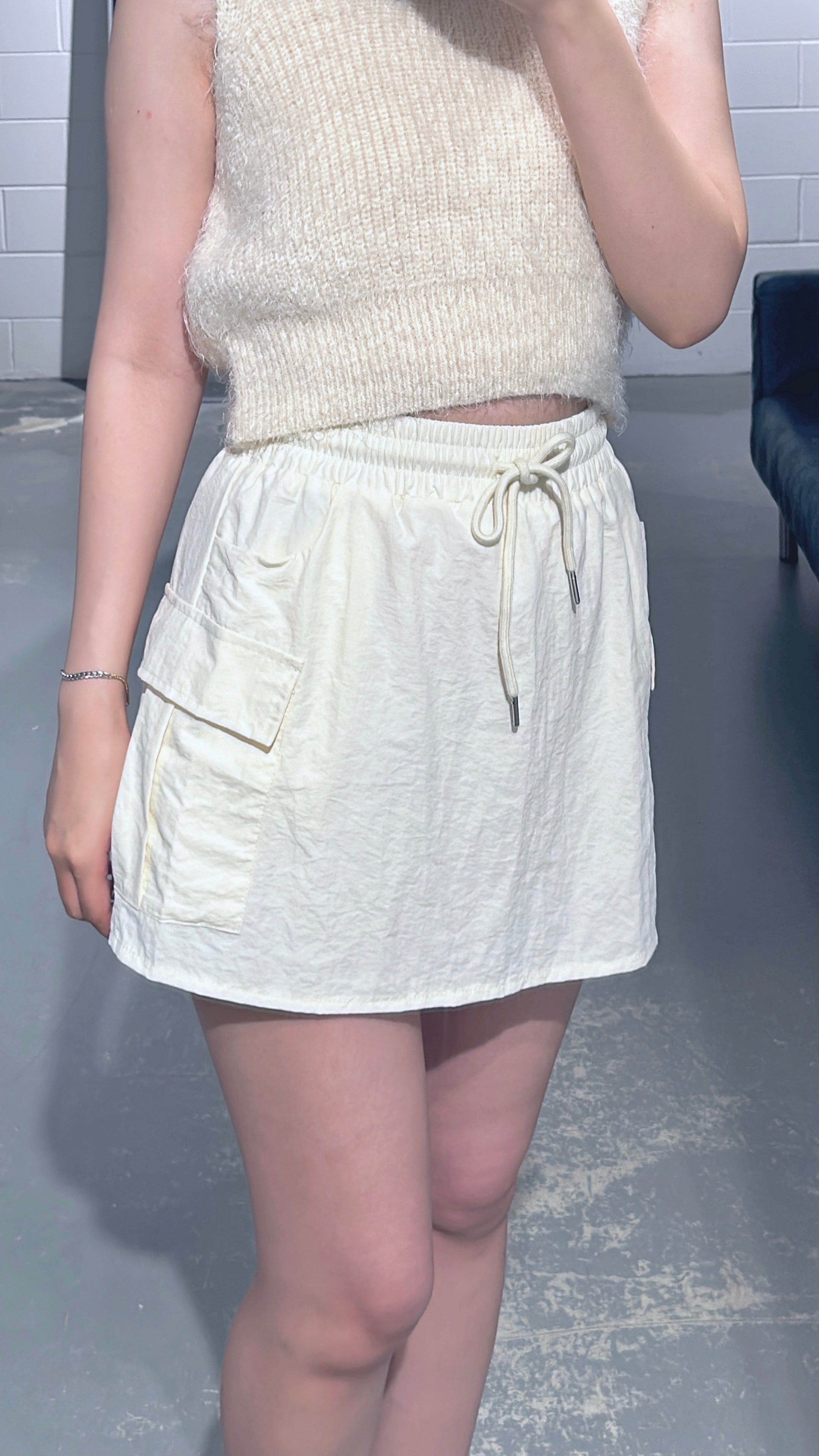 Yuni Nylon Skirt