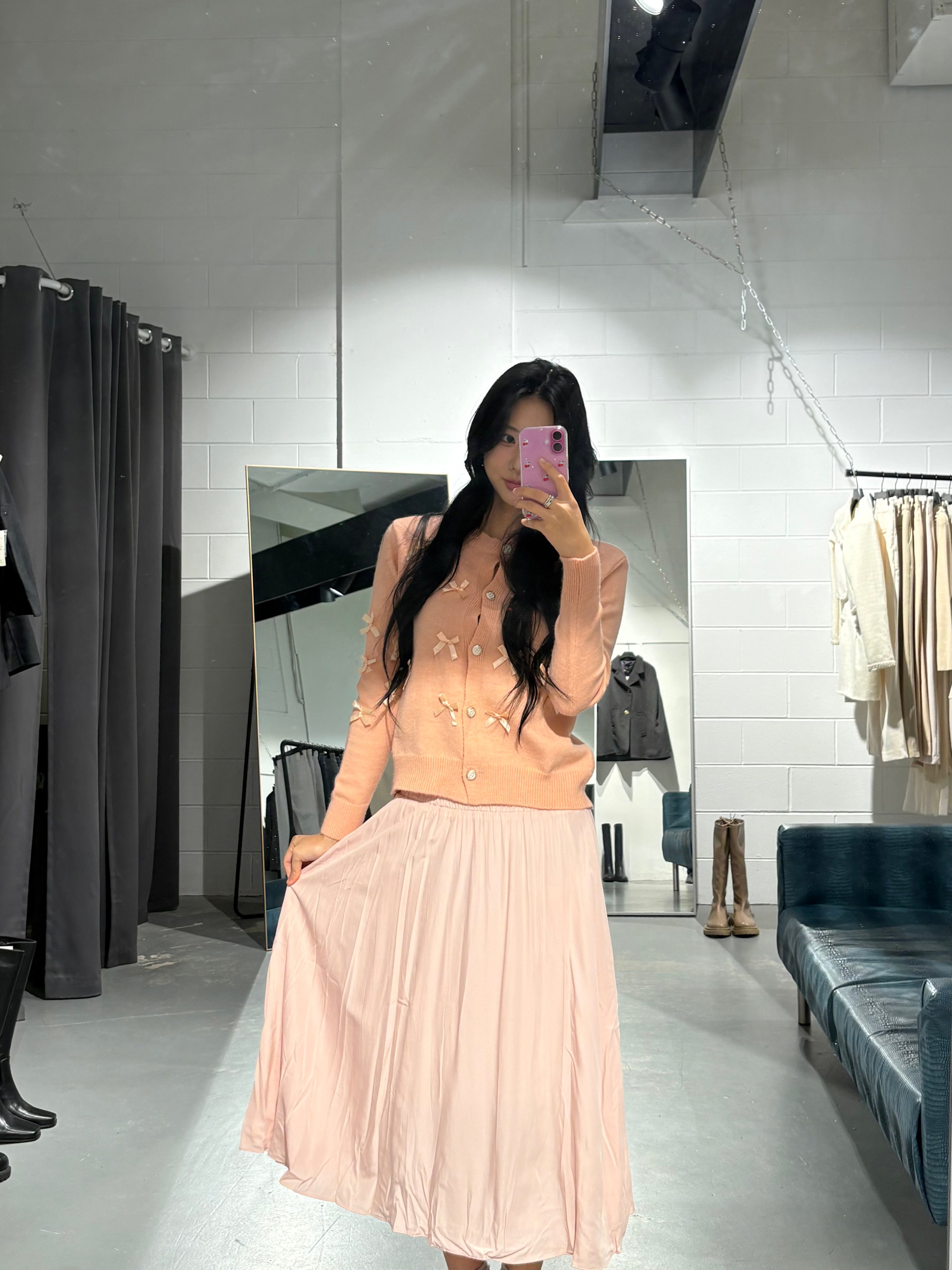 Best Pink Long Skirt