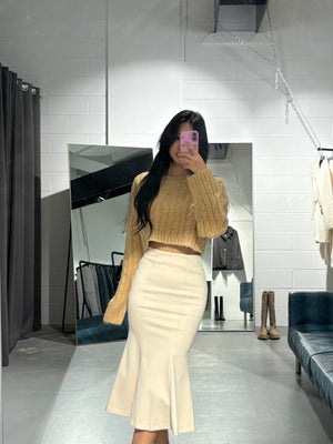 IfYou Bori Cable Cardigan
