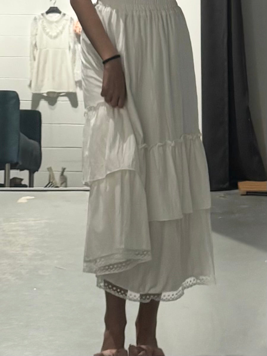 Carrot Clain Long Skirt