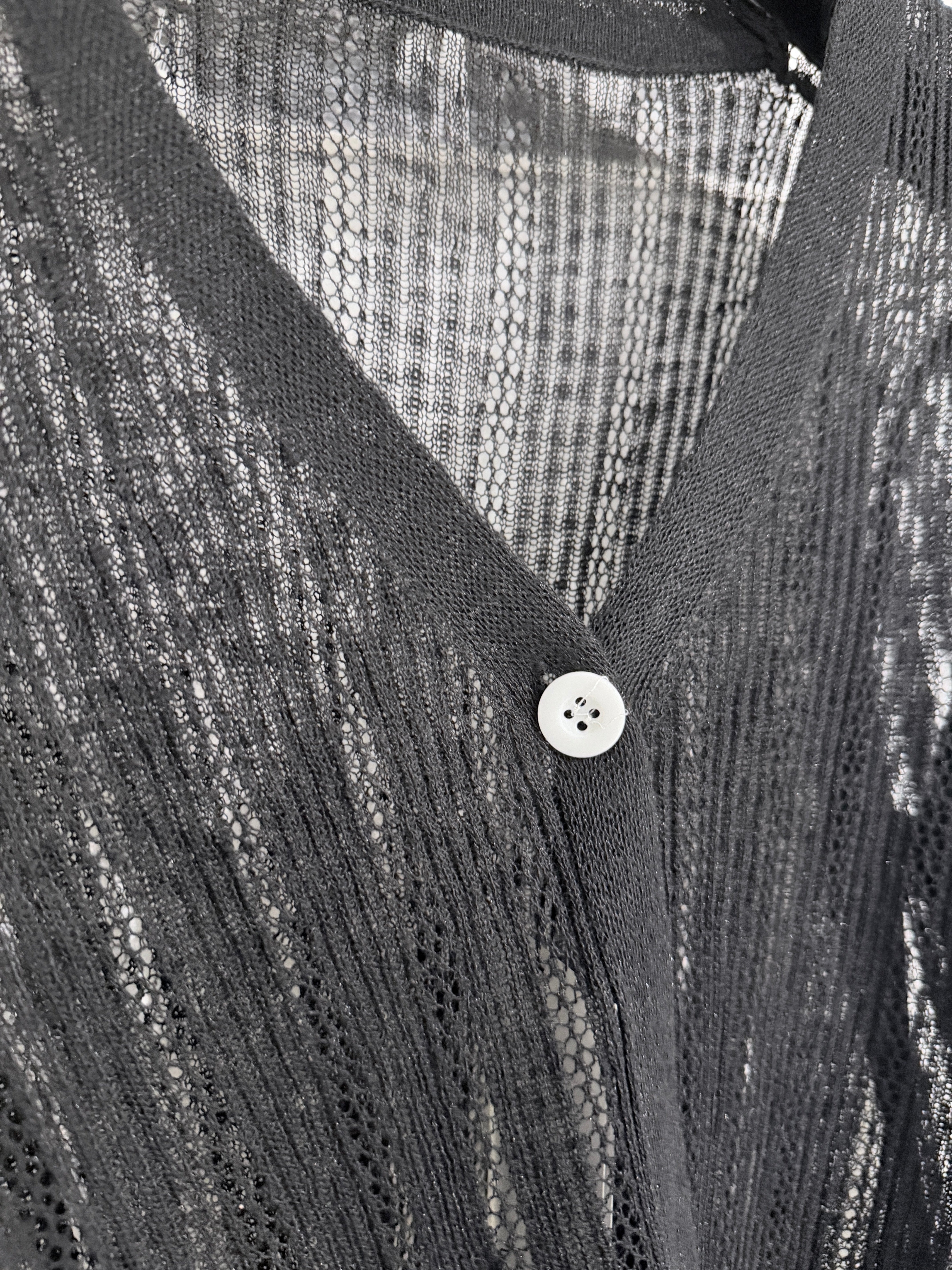 Bebe Melo Sheer Cardigan