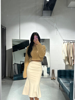 IfYou Bori Cable Cardigan