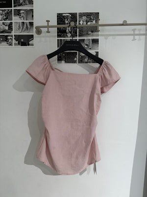 Bebe Pino Shirring Blouse