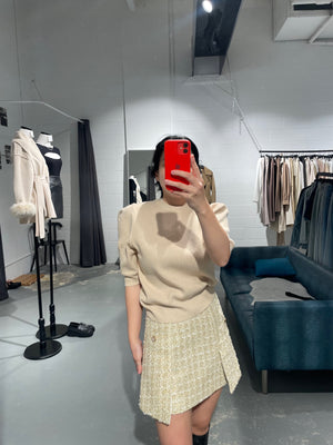 LEA Tweed Mini Skirt