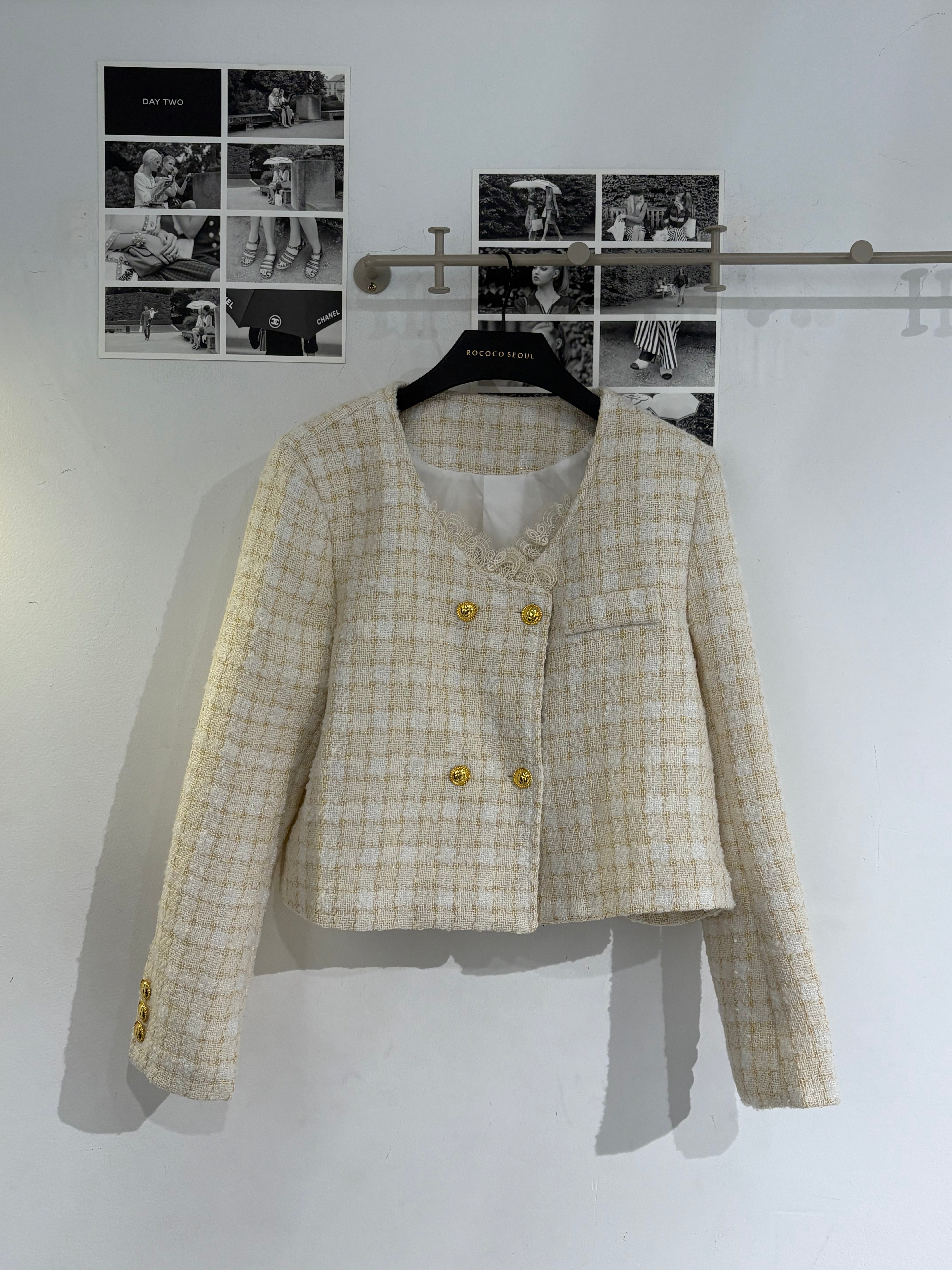 Maximax Lace Tweed Jacket