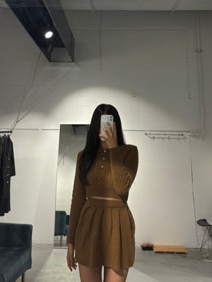 Girls Dail Knit Skirt