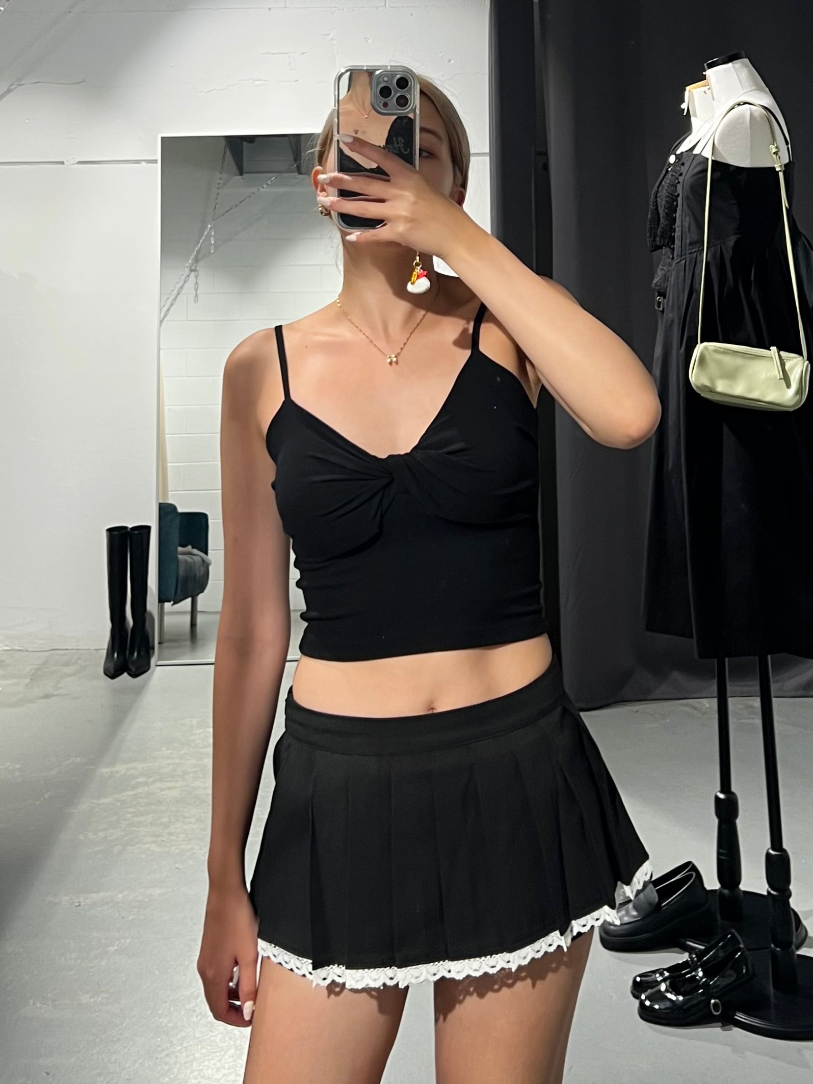 LogMyself Twist Bra Top
