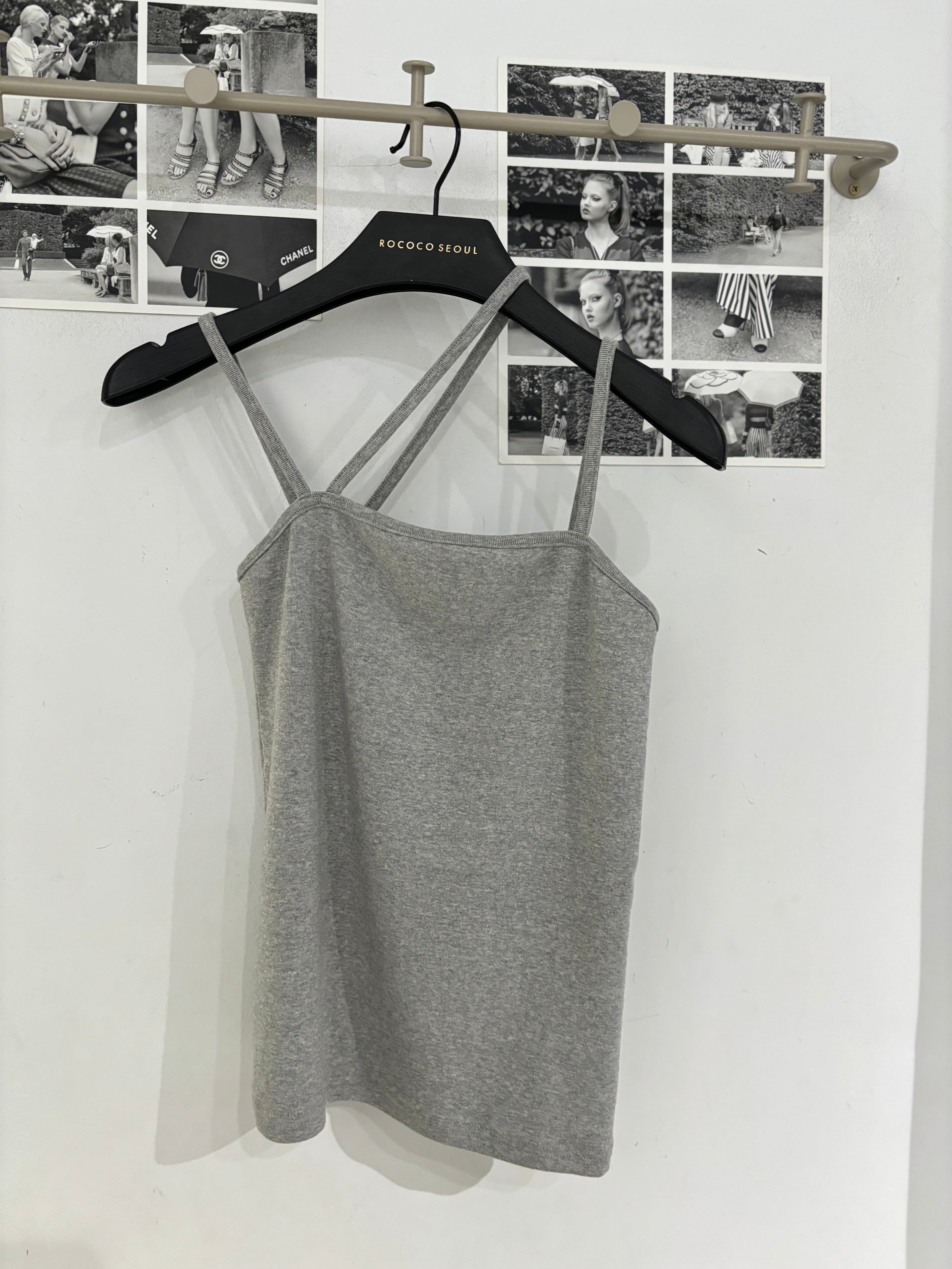 Beagle Grey Cotton Cami