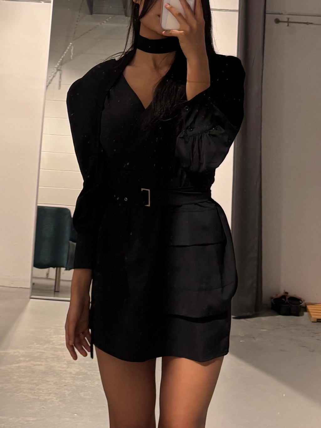 Nonon Wrap Buckle Dress