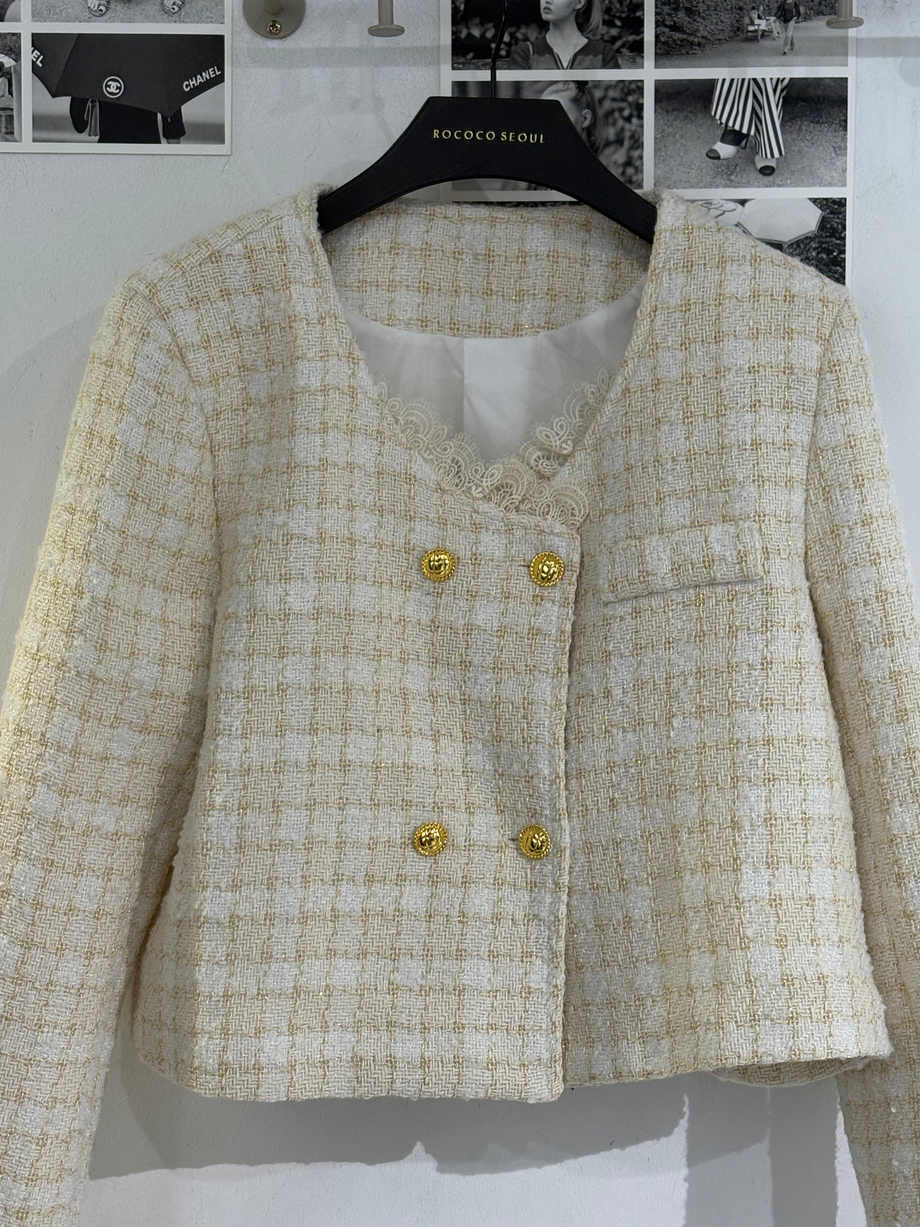 Maximax Lace Tweed Jacket