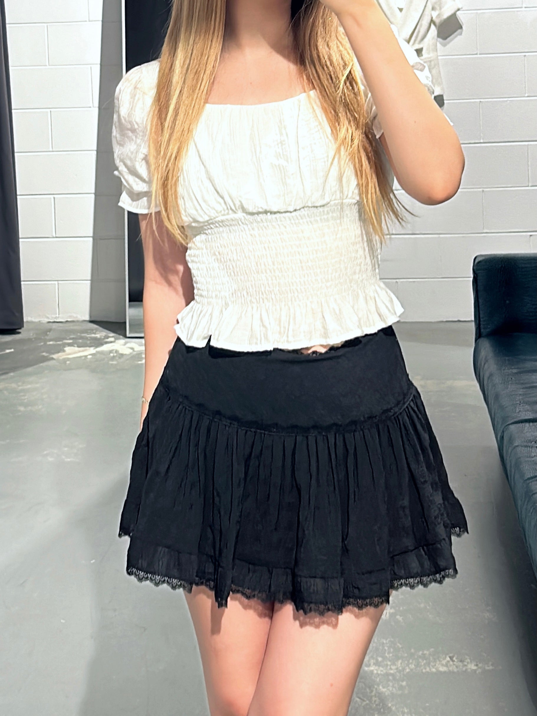 Carrot Lace Skirt