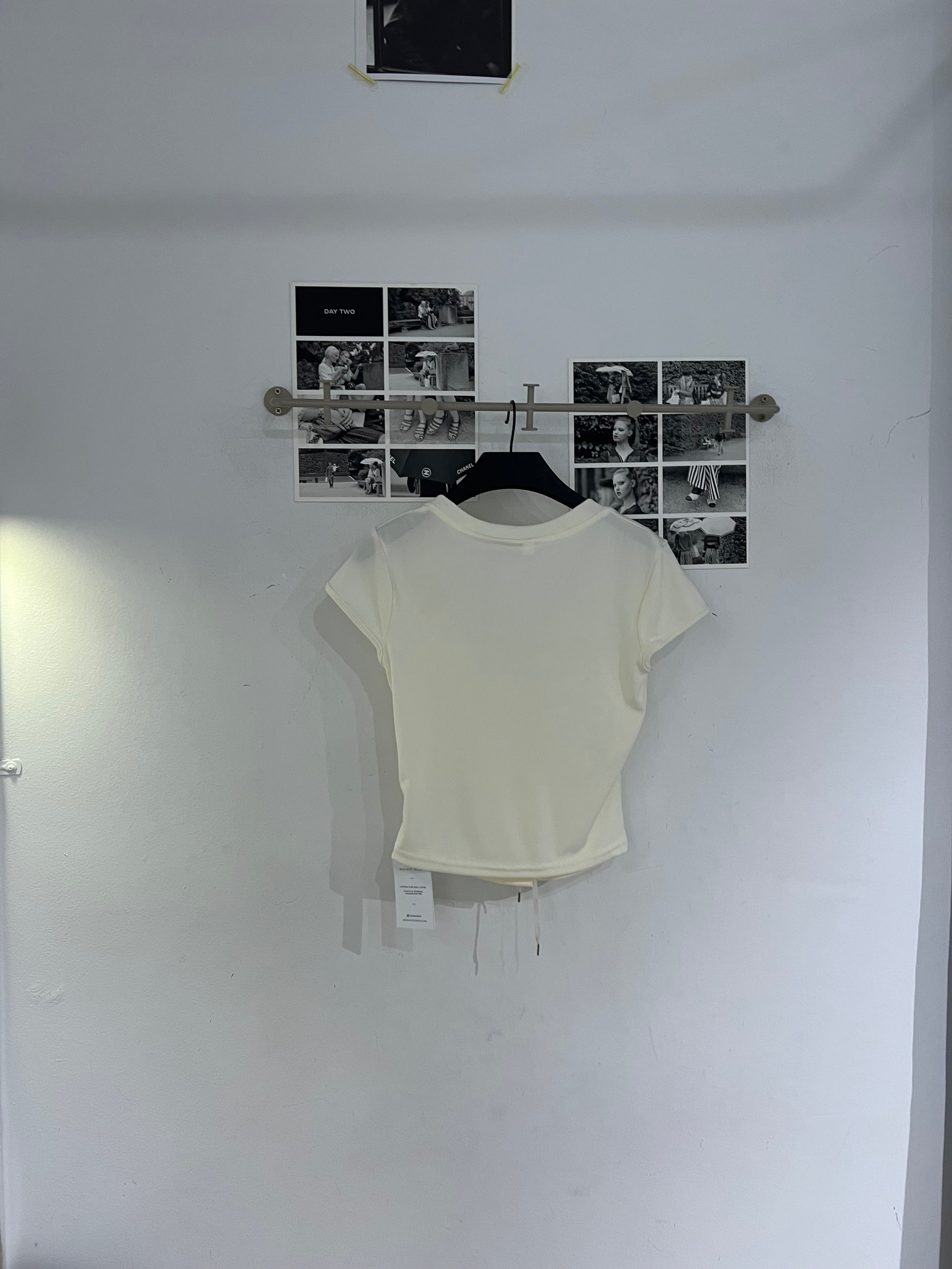 Mori Scarlet Eyelet Top