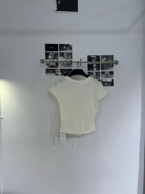 Mori Scarlet Eyelet Top