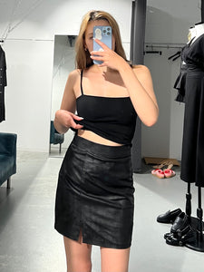 Marcia Black Coat Skirt