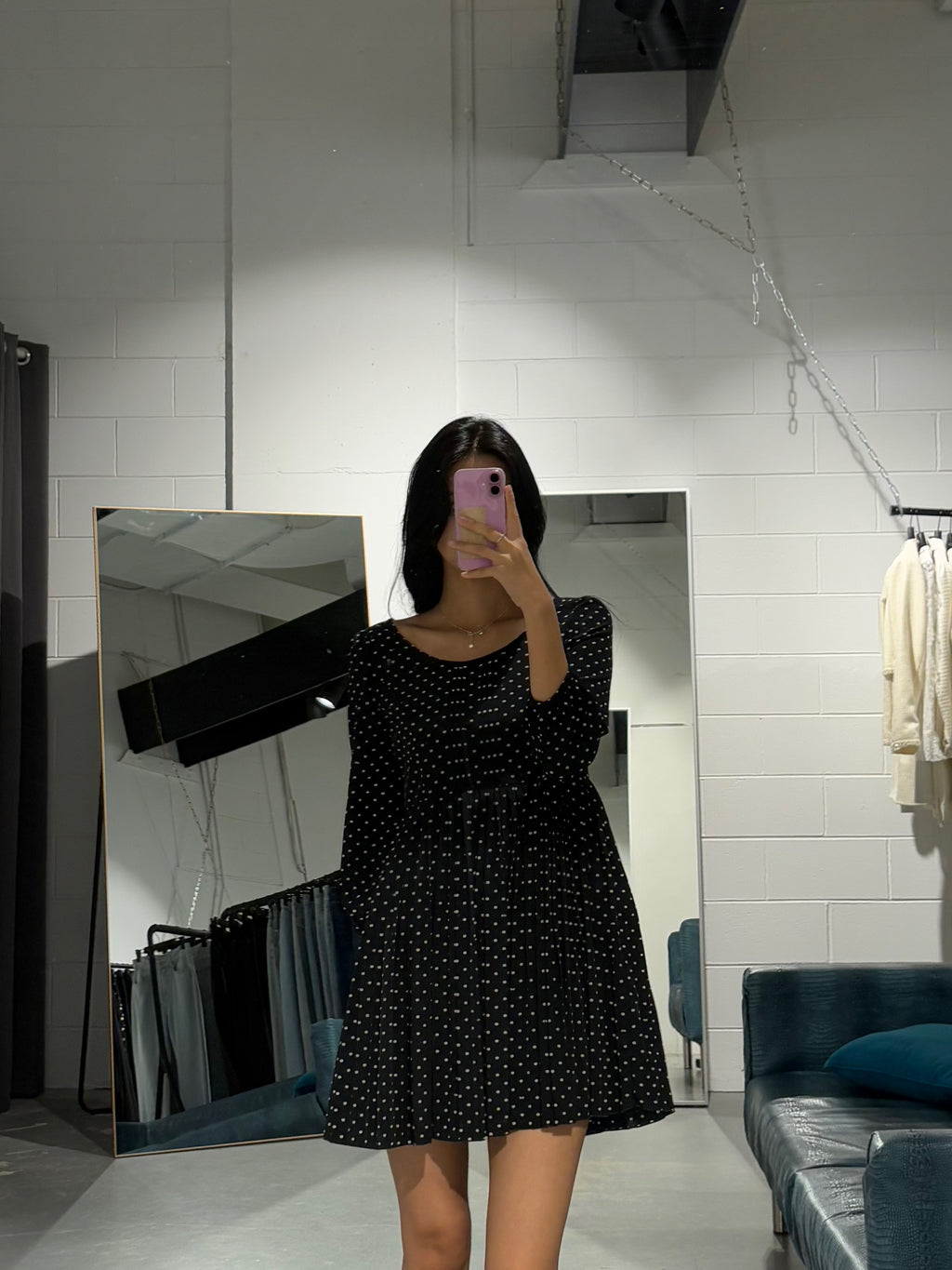 EarthMusic Dot Dress